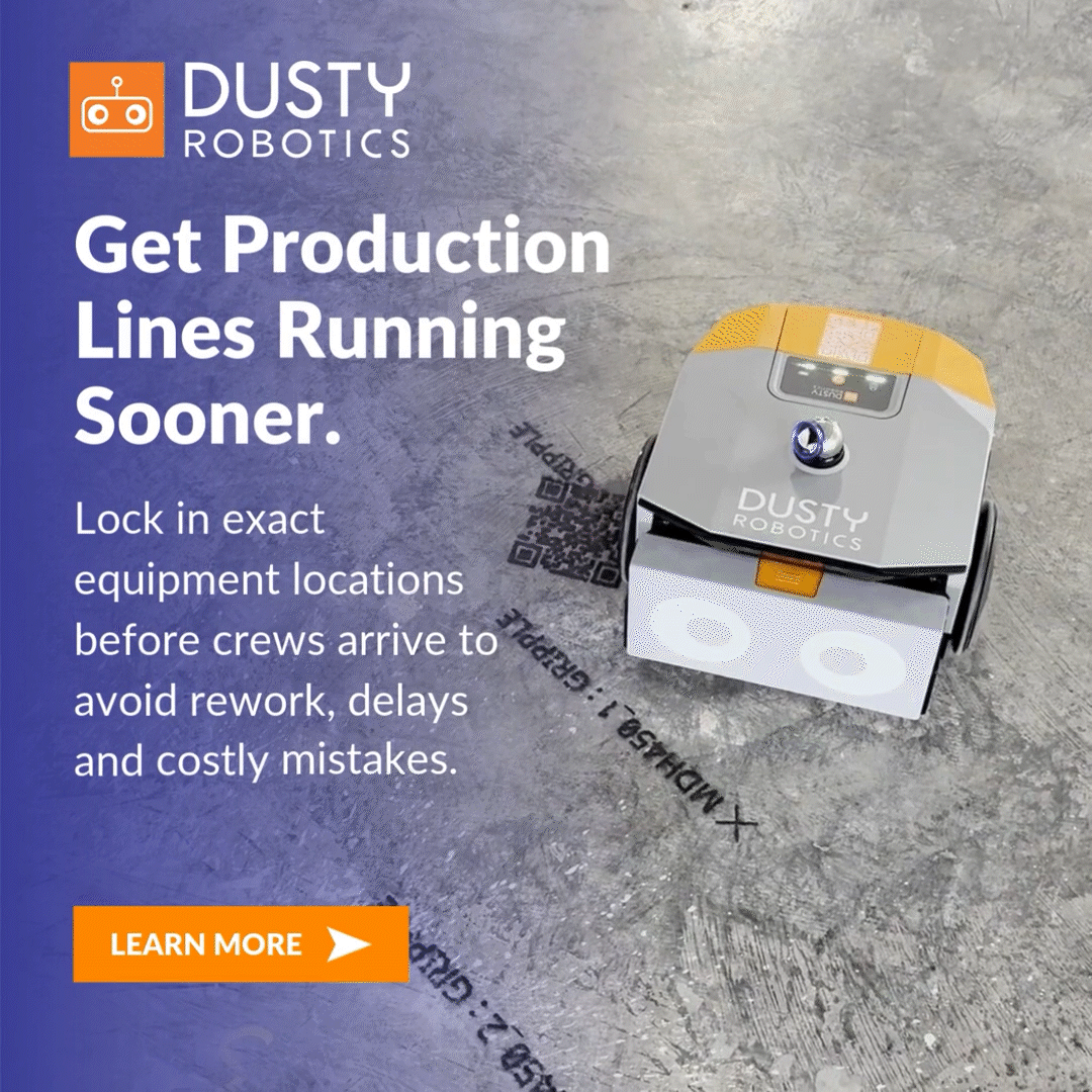 Dusty Robotics campaign design for the FieldPrinter platform